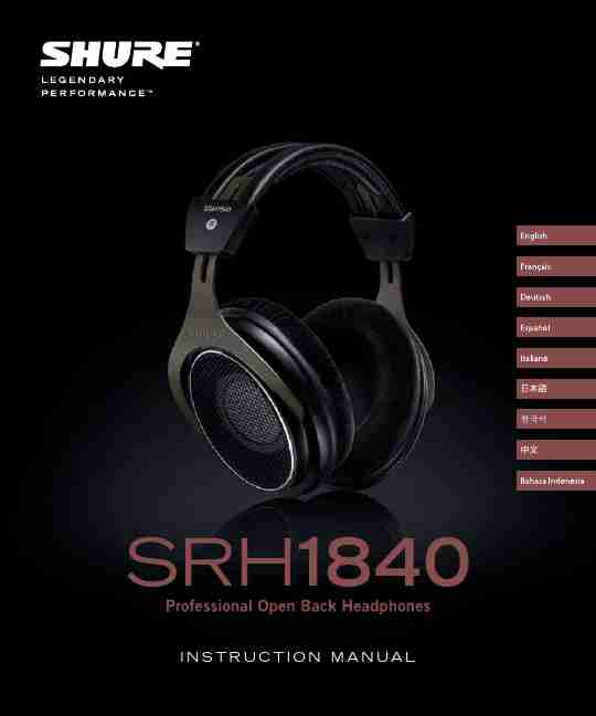 Shure Headphones SRH1840-page_pdf
